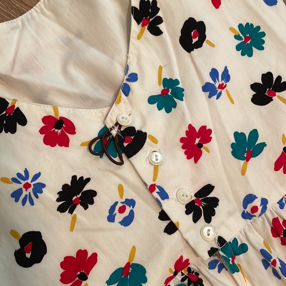 SOLD 90’s VTG Lanz Originals scoop Back dress matching crop jacket S M - Picture 9 of 13